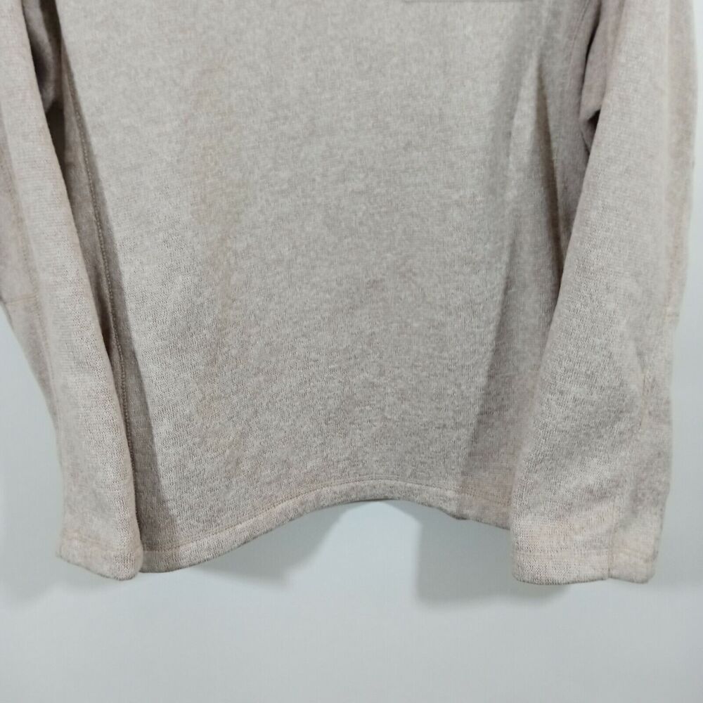 Men's WOOLRICH Beige Snap T Pullover Sweater Size XL - Picture 3 of 6